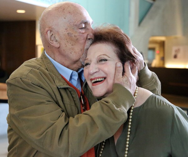 Alice Gerstel, Simon Gronowski Reunite 76 Years After Holocaust