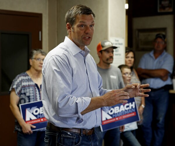 Kobach: Trump Endorsement 'Helps a Great Deal'