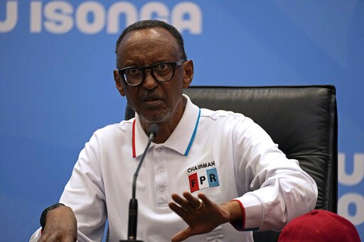 Rwandans Vote in Presidential Election That's Set to Extend the 30-year Rule of Paul Kagame