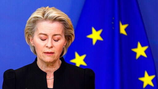 EU Chief Scraps Meetings Because Driver Is COVID-19 Positive