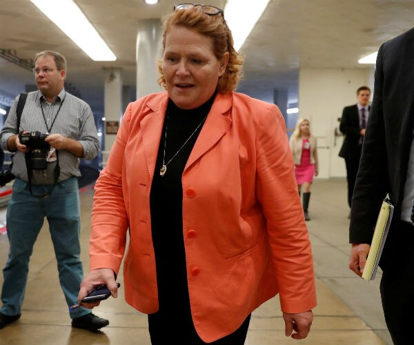 In ND Senate Race, Democrat Heitkamp Takes GOP Tone on Taxes
