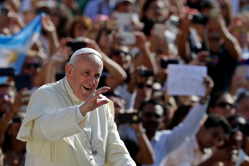Pope Laments Abuse in 1st Post-bombshell Vatican Appearance
