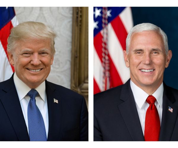 Trump, Pence Official Portraits Finally Released 9 Months After Inauguration