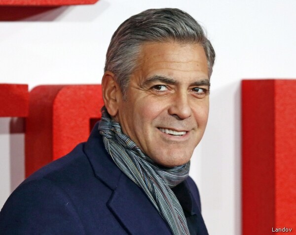 Clooney, in Paris, Jokes About Trump's Paris Comments