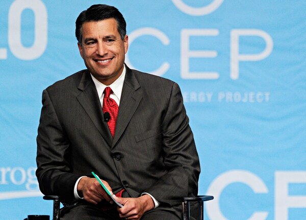 Nevada's Sandoval Won't Run for Harry Reid's Senate Seat
