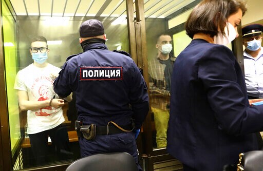 Russian Court Hands Prison Terms to Youth Group Members