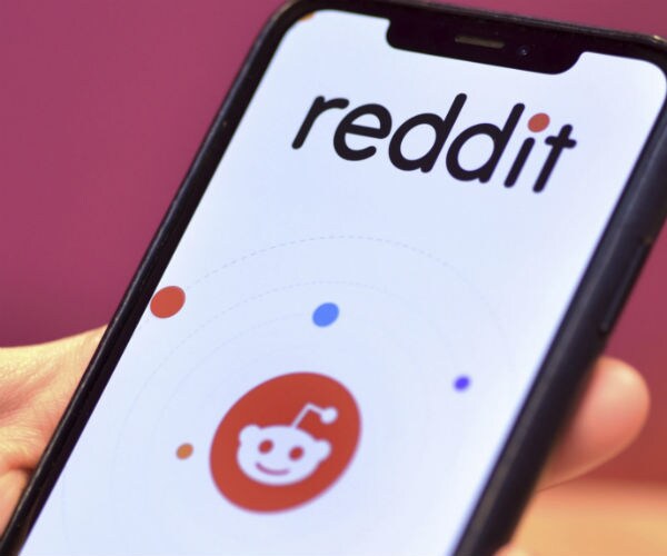 the reddit app on a smartphone