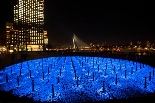 Glowing Stones Form New Dutch Memorial to Holocaust Victims