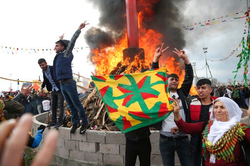 Some Kurds in Turkey Protest Referendum During Festival