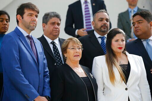 UN Human Rights Chief Meets with Venezuela's Guaidó, Maduro