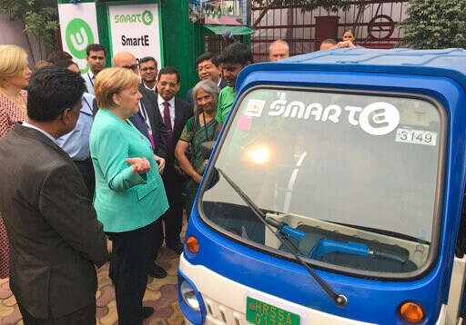 Merkel: 1 Million Car Charging Points in Germany by 2030