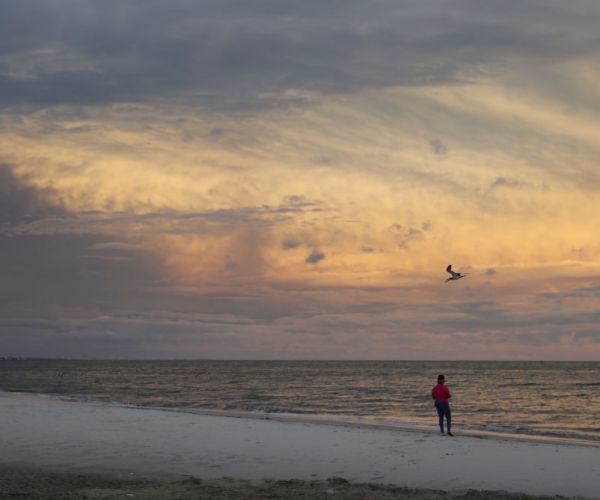 Tropical Storm Gamma Makes Landfall in Mexico