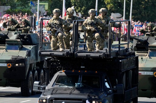Poland Showcases Military Might in a Parade as war Rages in Neighboring Ukraine