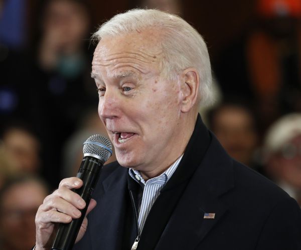 Biden Jokingly Calls Woman a 'Lying Dog-Faced Pony Soldier'