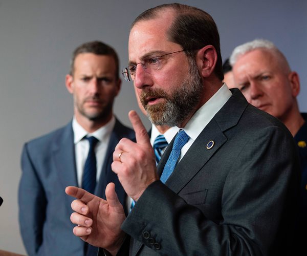 HHS's Azar Tapped Inexperienced 'Dog Breeder' to Lead Pandemic Effort