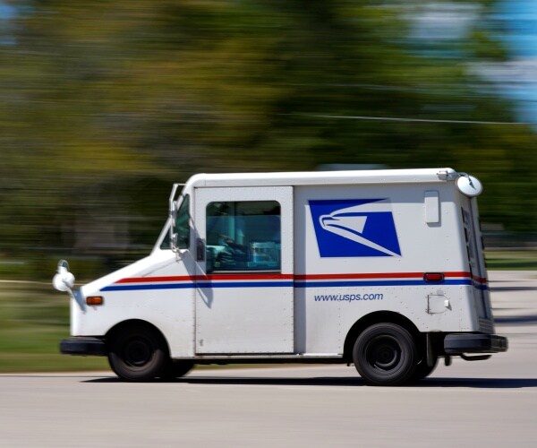 usps mail truck