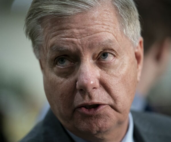 sen. lindsey graham is seen on capitol hill