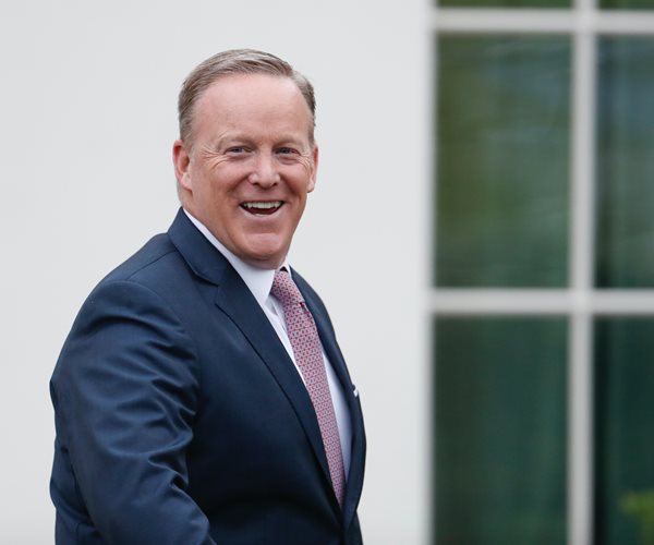 Sean Spicer to Host Newsmax TV's New Show 'Spicer & Co.' | Newsmax.com