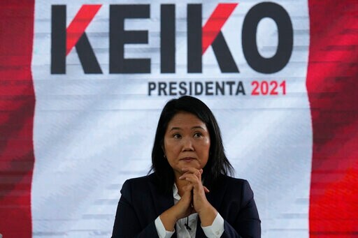 Peru's Fujimori Repeats Election Fraud Claim, Trusts No Jail