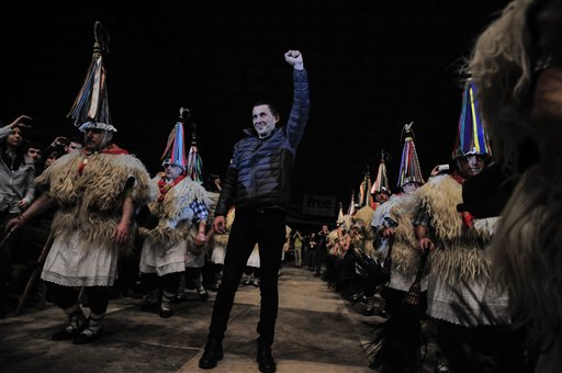 Spain: Pro-independence Basque Leader Greeted by Thousands
