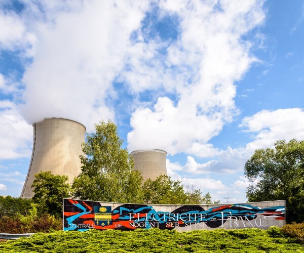 nuclear power nogent sur seine france french nuclear power  