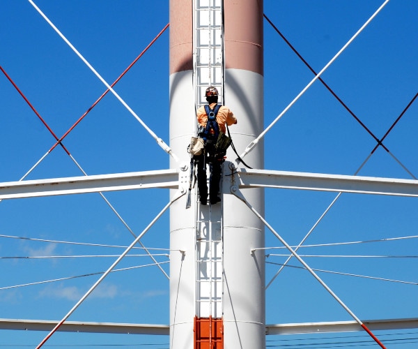 water tower in a state of the desert southwest of the united states