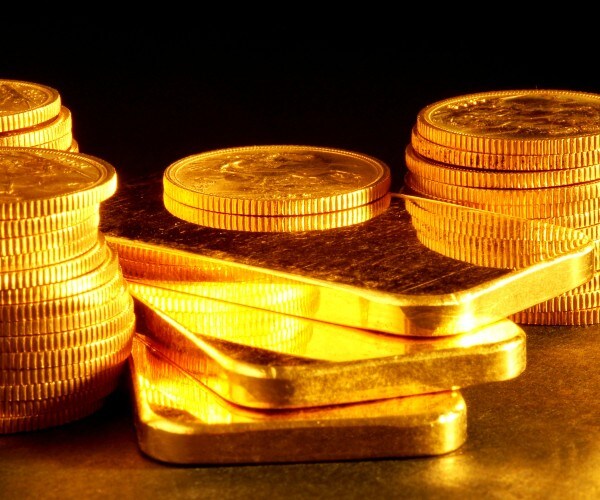 gold coins gold bars etc 