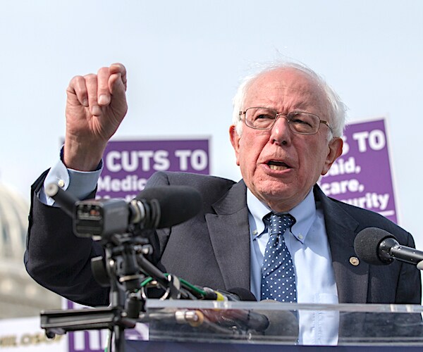 Bernie Sanders Trolls Trump: 'Start a War to Get Re-Elected?'