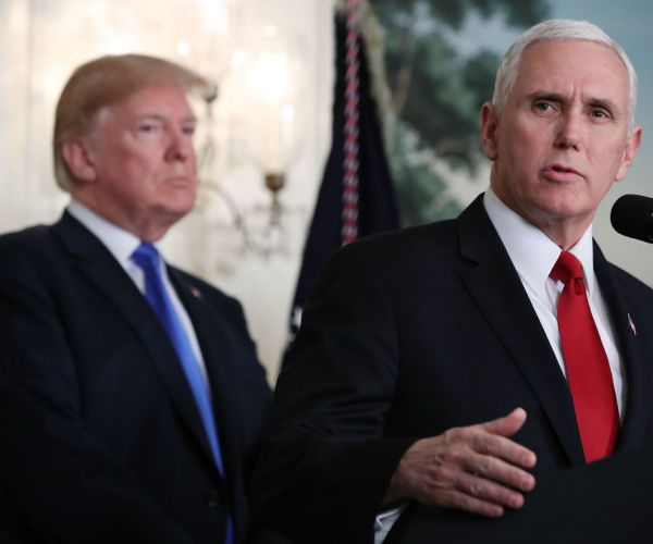 Mike Pence Backs Trump on Iran