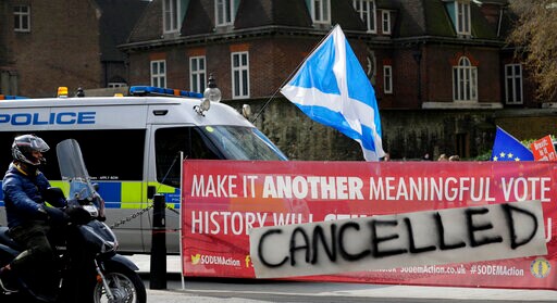 UK Parliament Readies for New Vote on EU Divorce Deal