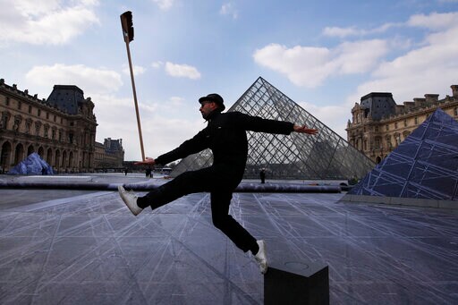 Art Installation Marks Louvre Pyramid's 30th Birthday