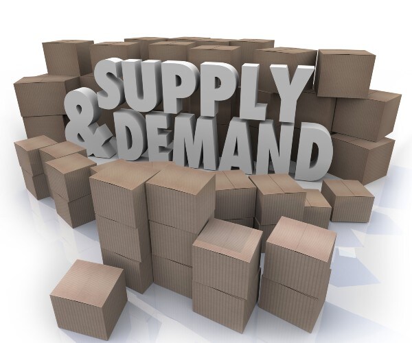 laws of supply and demand at work 
