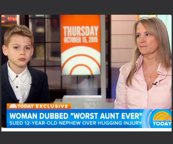 Aunt Who Sued Nephew Over Hug Clarifies It Was an Insurance Case