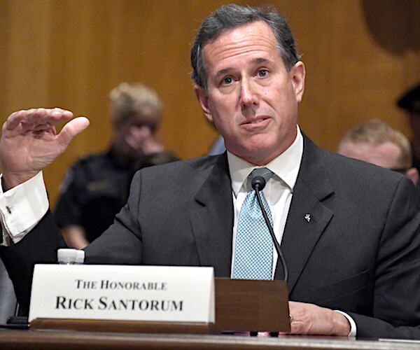 Santorum Posters Yanked at George Washington University