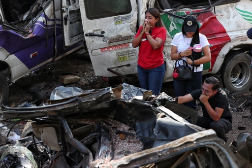Death Toll from Bus Bombing in Southwest Colombia Rises to 20 During a Wave of Violence