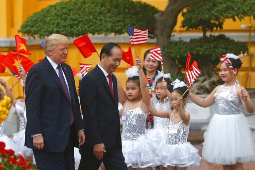 Questions about Russian Meddling Follow Trump to Asia