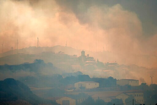 Cooler Weather Helps Spain with Fires; Rain Helps in Germany