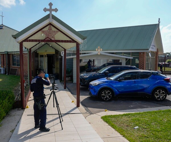 outside of Christ the Good Shepherd Church in sydney