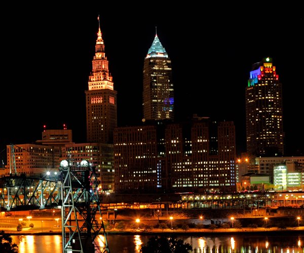 cleveland skyline