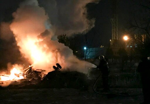 4 People Killed in Helicopter Crash in Ukraine