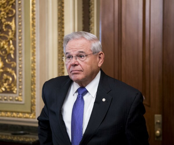 sen. bob menendez is shown