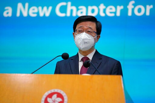 Hong Kong's John Lee Stresses Balance in Easing Quarantine