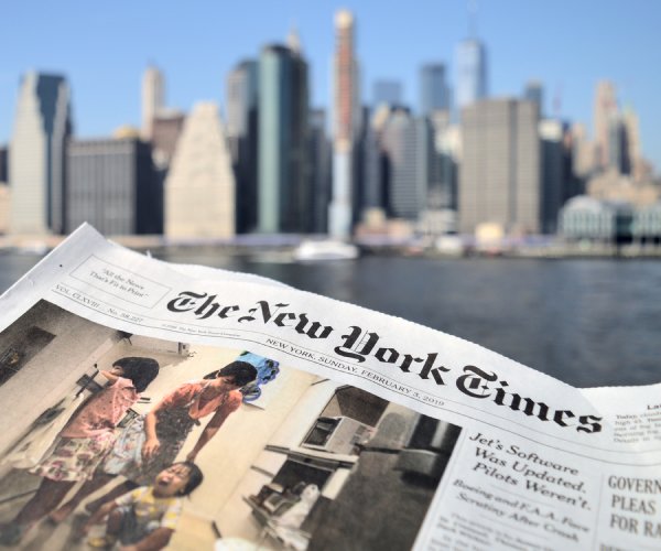 copy of the new york times