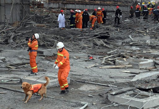At Least 40 Killed in East China Scaffolding Collapse