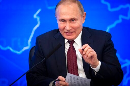 Putin Visits Crimea to Mark 5th Anniversary of Annexation