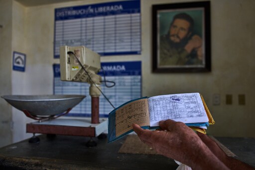 Cubans Struggle to Survive on Pocket-size Government Ration Books as Products Dwindle