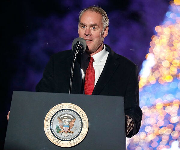 Politico: Zinke Booked Gov't Helicopters to Attend DC Events