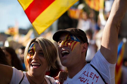 Catalan Separatists Rally in Barcelona to Support Secession