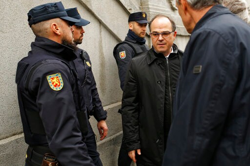 Spain: 2 Catalan Separatists Start Hunger Strike in Prison