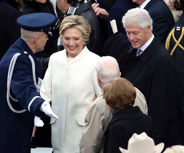 Clinton at Inaugural to 'Honor Our Democracy'